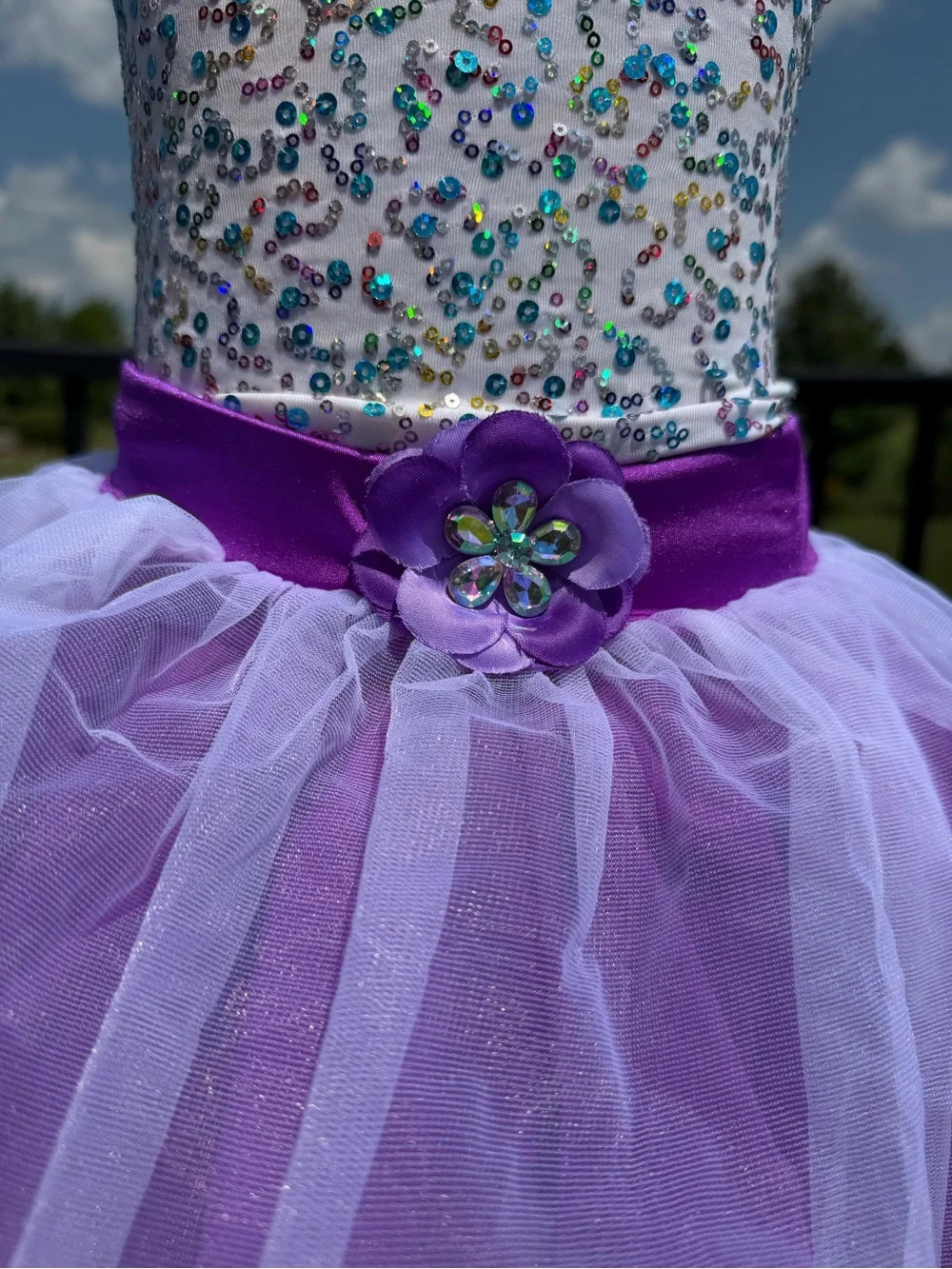 Weissman Showtime Stand Back #16256 Dance Costume SC Child Small 4-Piece